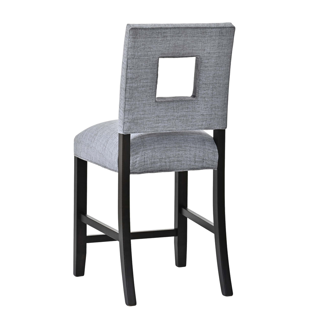 QW Amish Minerva Upholstered Bar Chair