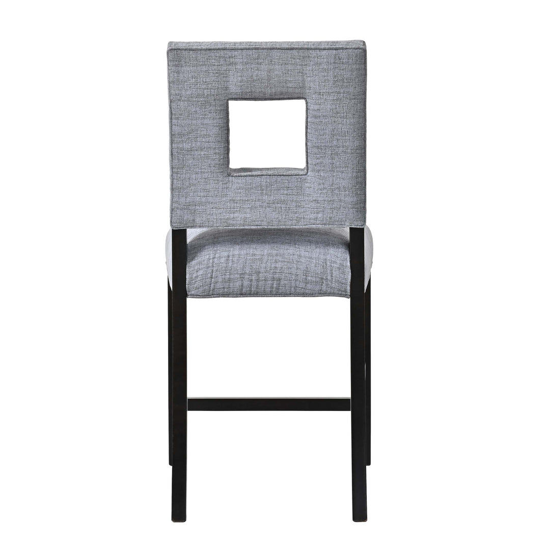 QW Amish Minerva Upholstered Bar Chair