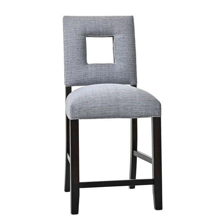 QW Amish Minerva Upholstered Bar Chair