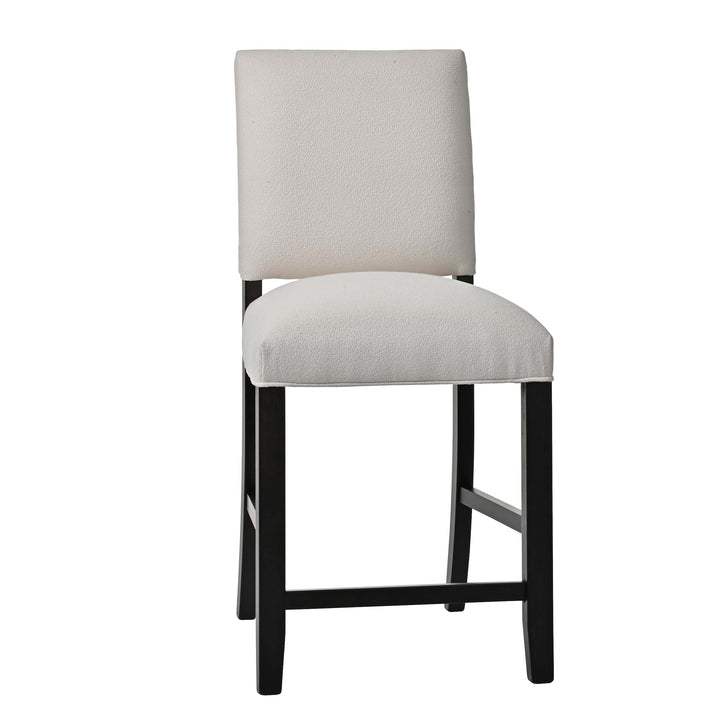 QW Amish Crater Upholstered Bar Chair