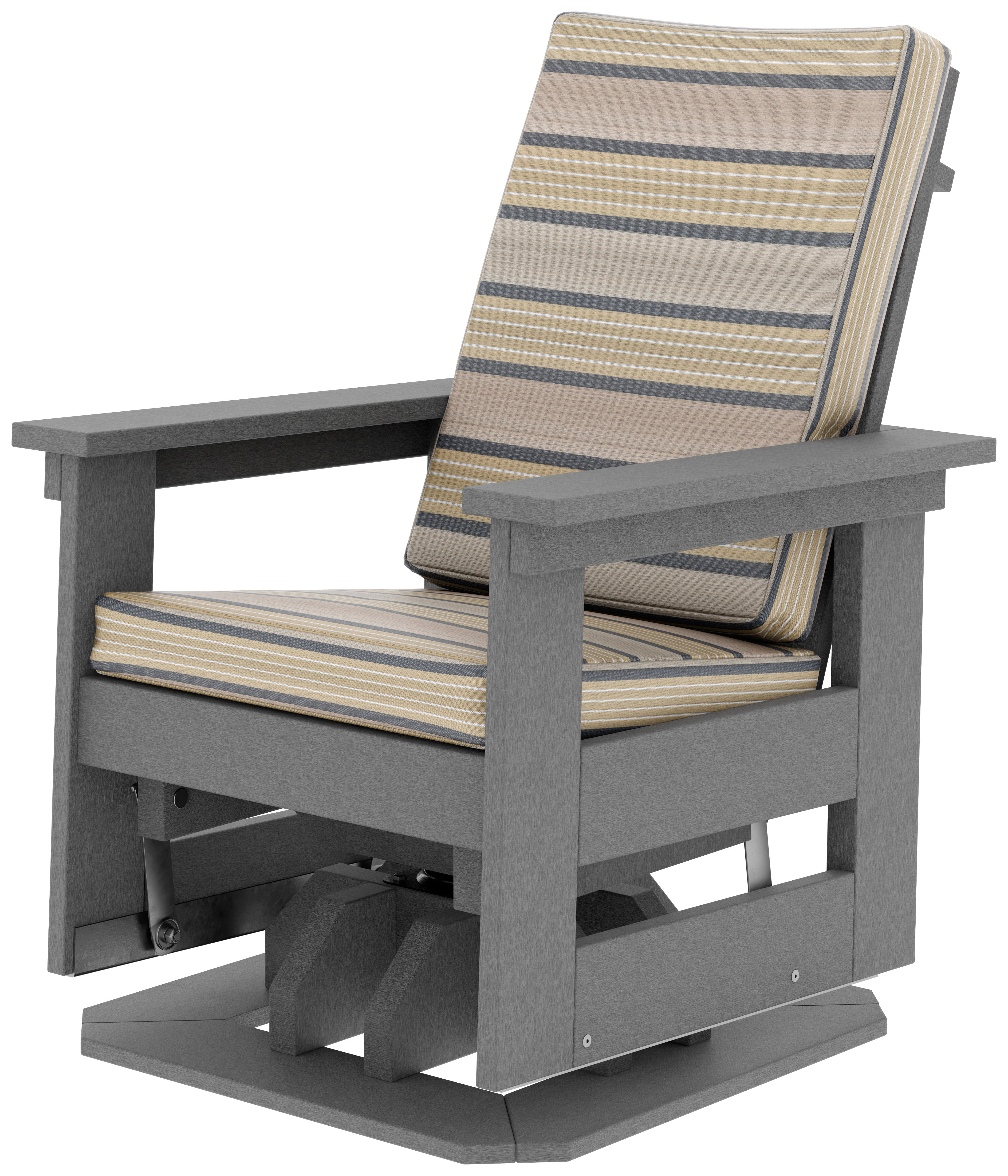 QW Amish Brooklyn Swivel Glider - Thumbnail 2