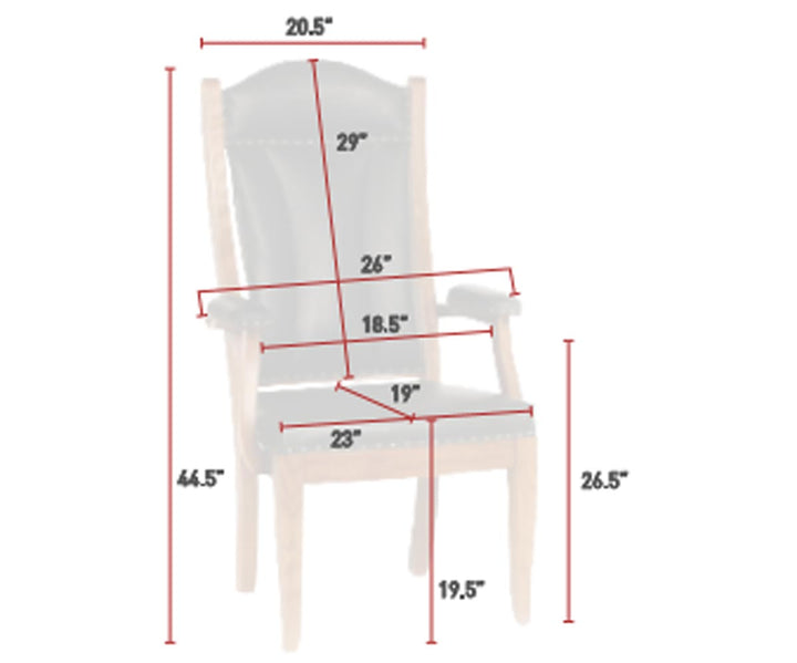 QW Amish Client Arm Chair