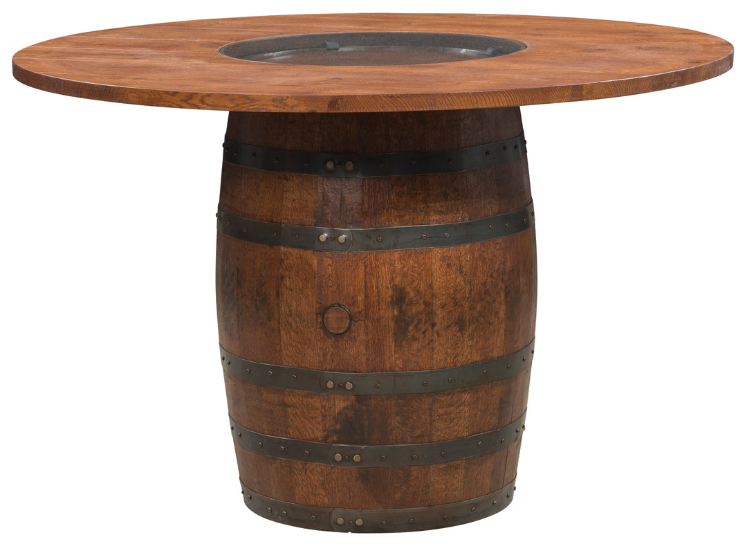 Whiskey Barrel Table 5pc Set - R. QSWO