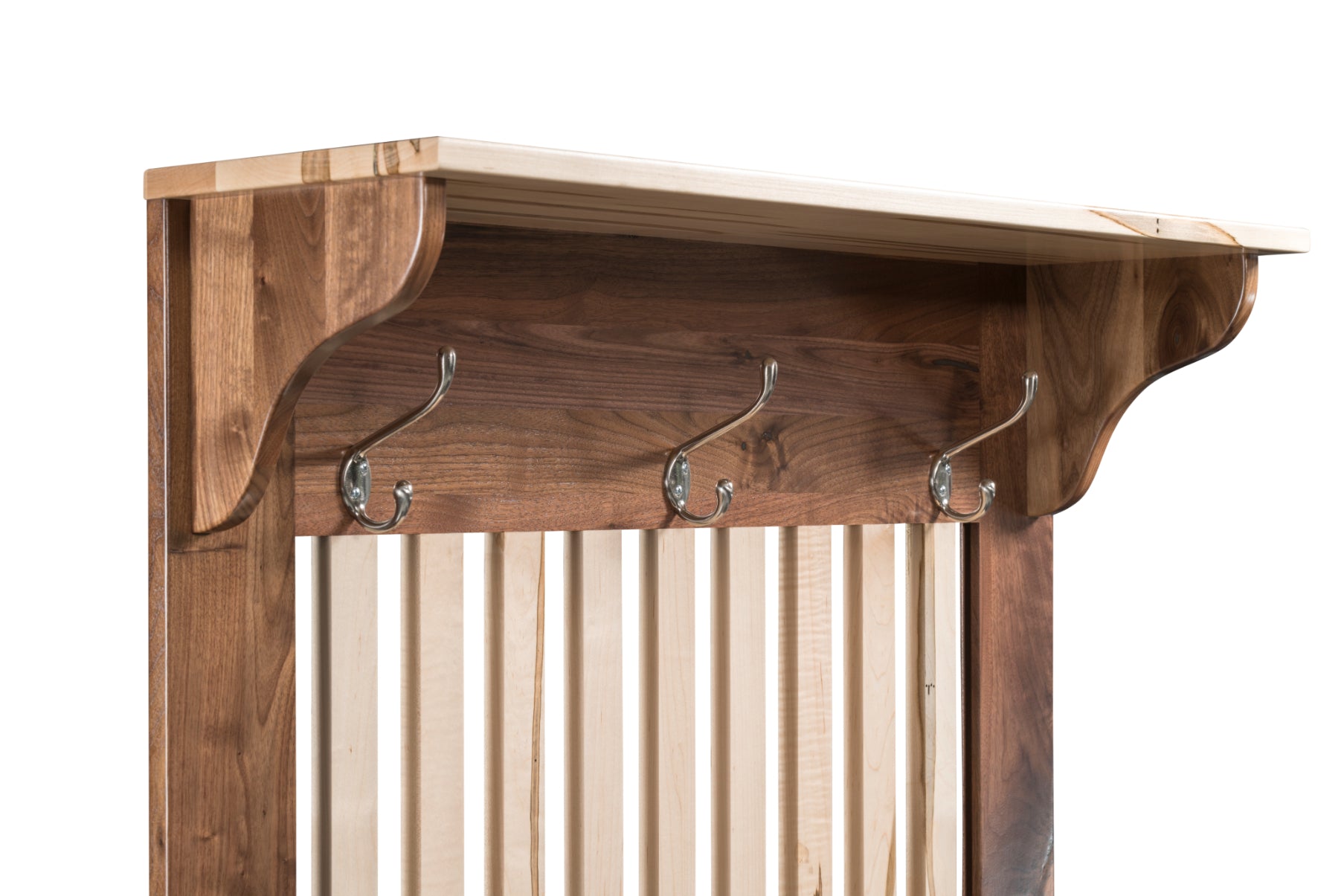 QW Amish Heritage Mission Hall Seat - Thumbnail 3