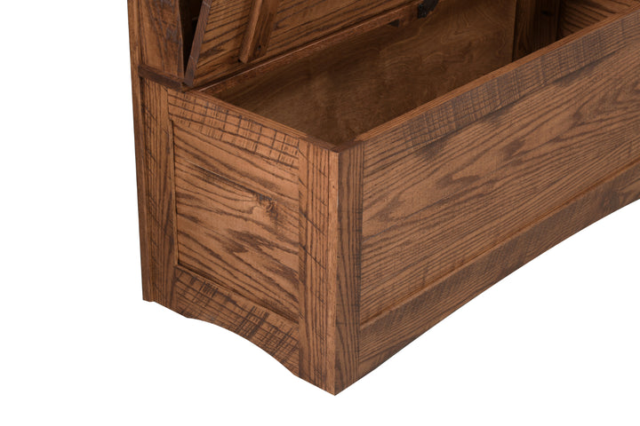 QW Amish Shaker Sawn 48" Hall Seat