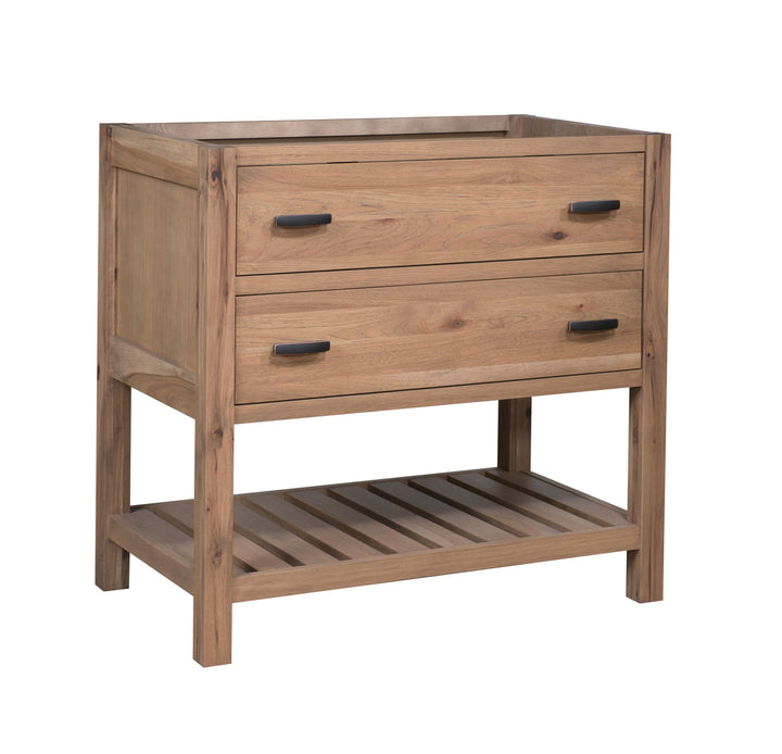 QW Amish Open Shelf Vanity (Select Size)