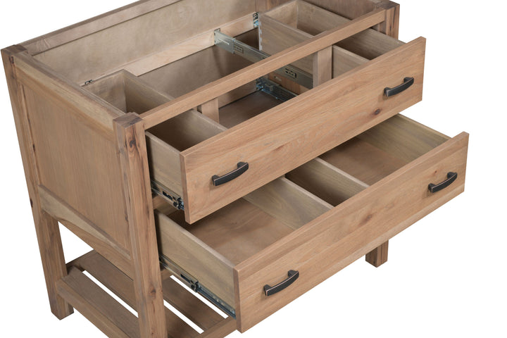 QW Amish Open Shelf Vanity (Select Size)