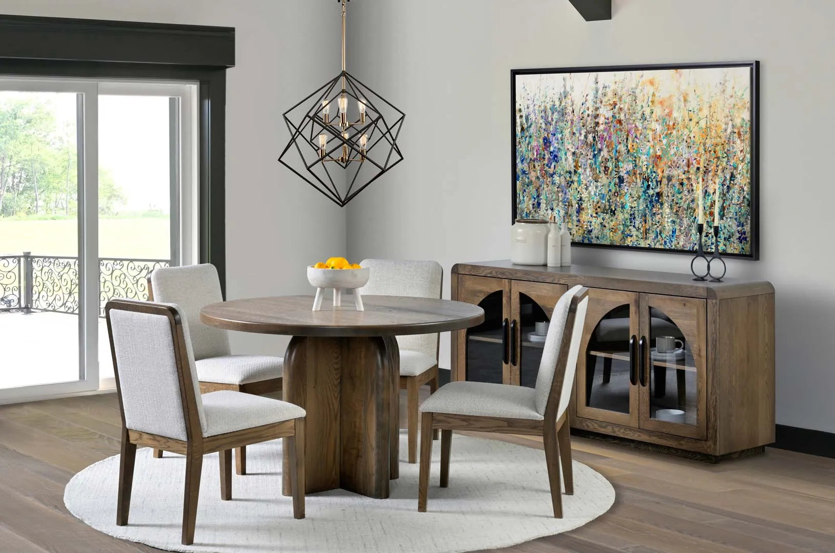 QW Amish Durham Pedestal Table - Thumbnail 2
