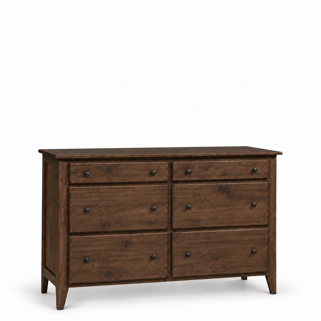 Dallas 6 Drawer Dresser & Optional Mirror