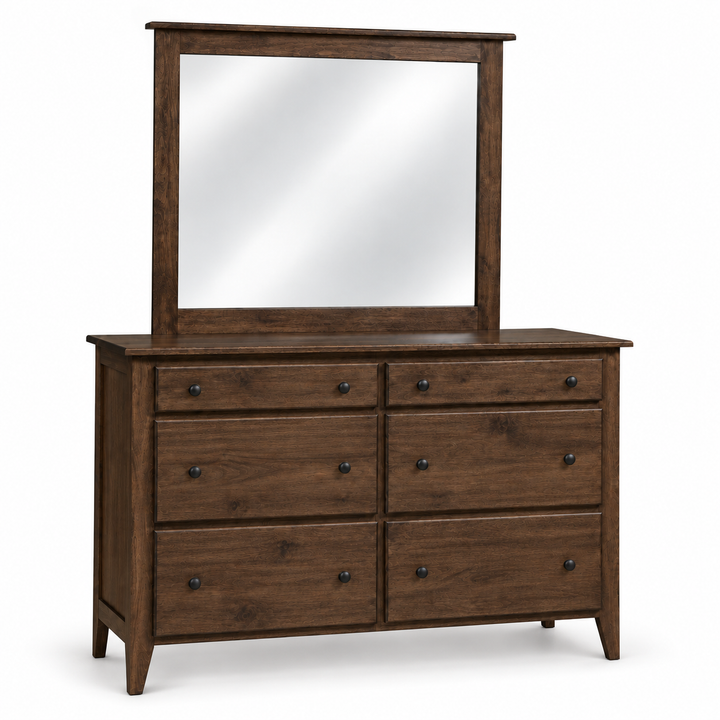 Dallas 6 Drawer Dresser & Optional Mirror