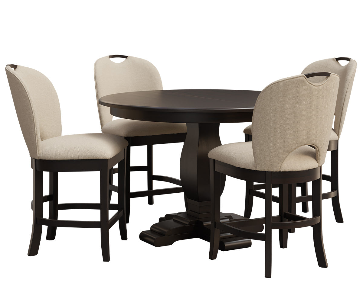 QW Amish Dove Upholstered Arm Chair - Thumbnail 4