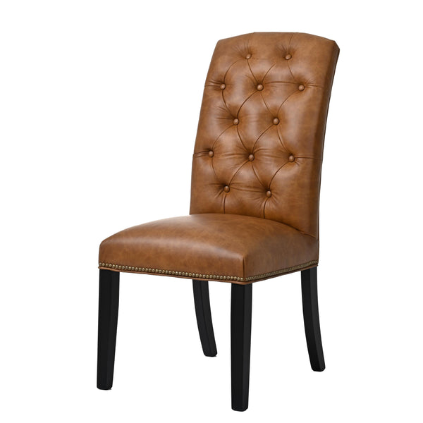 QW Amish Dalton Tufted Upholstered Side Chair