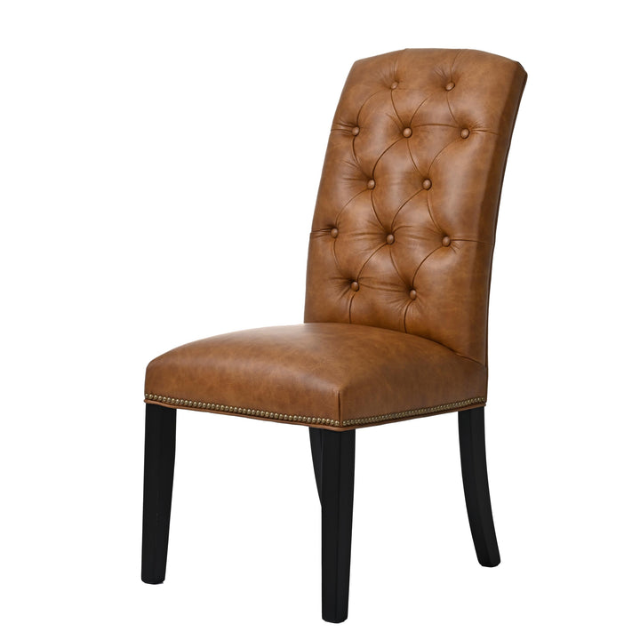 QW Amish Dalton Tufted Upholstered Side Chair