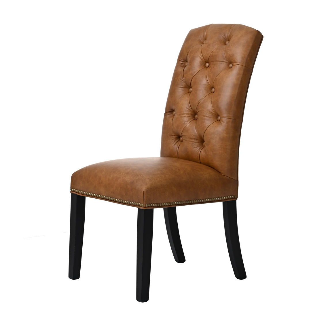 QW Amish Dalton Tufted Upholstered Side Chair