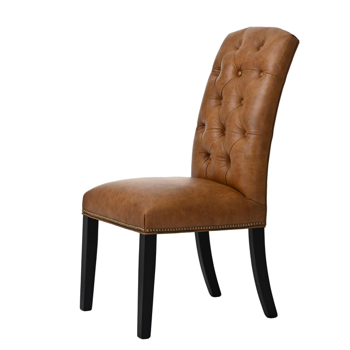 QW Amish Dalton Tufted Upholstered Side Chair