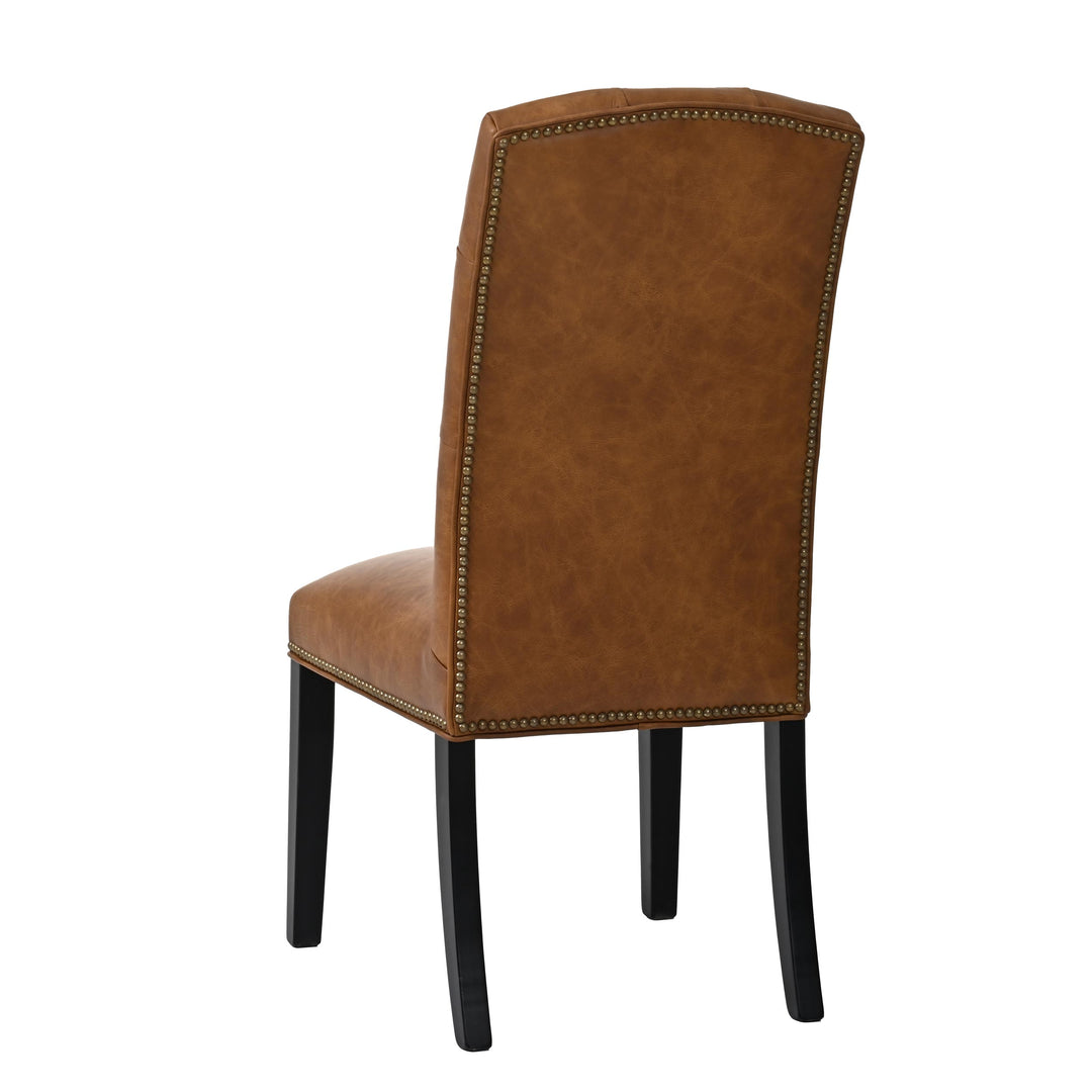 QW Amish Dalton Tufted Upholstered Side Chair