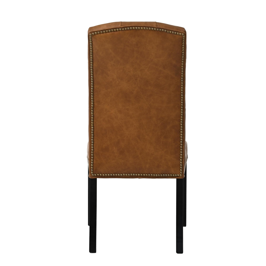 QW Amish Dalton Tufted Upholstered Side Chair