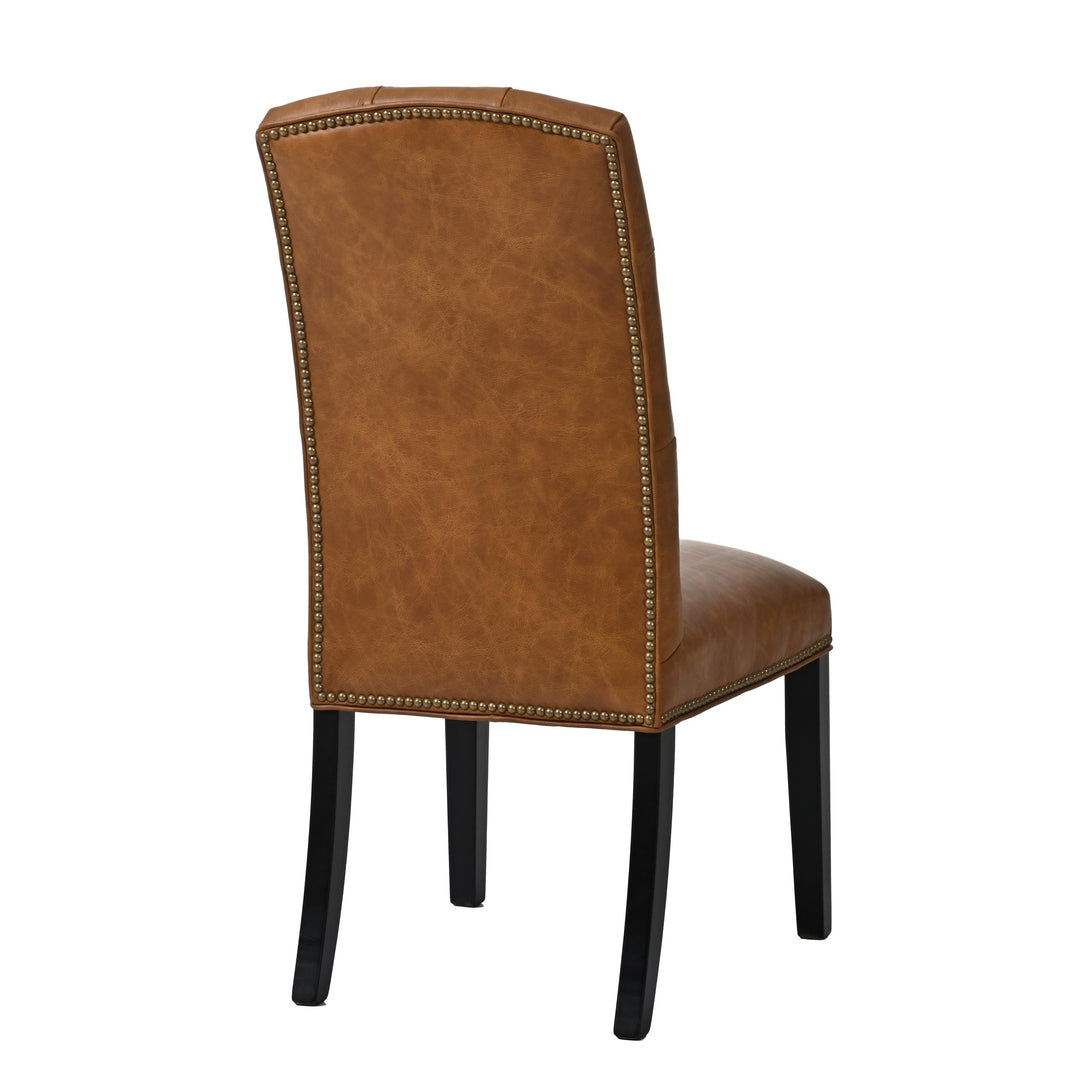 QW Amish Dalton Tufted Upholstered Side Chair