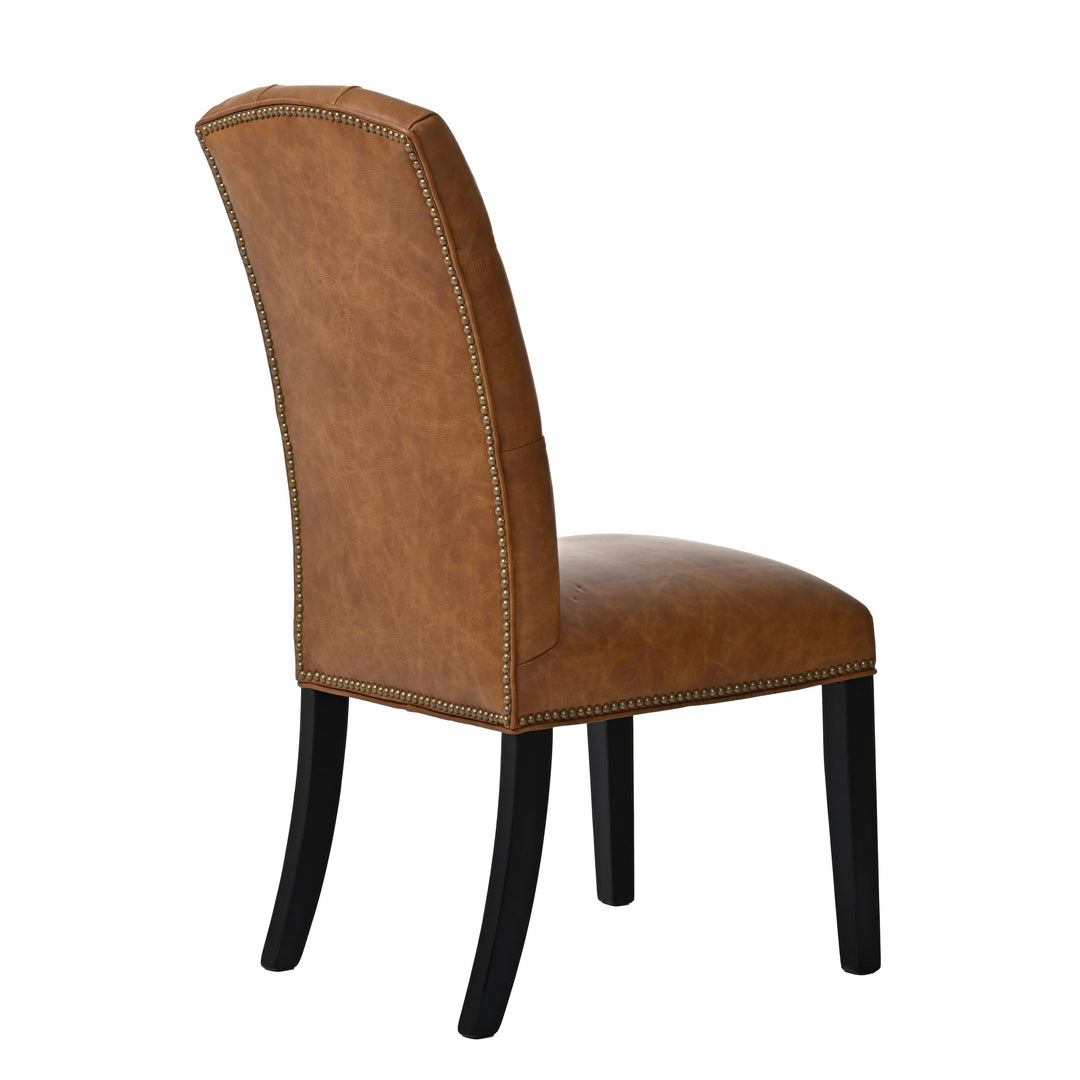 QW Amish Dalton Tufted Upholstered Side Chair