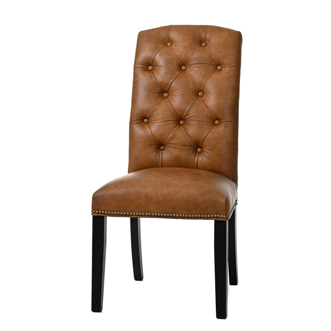 QW Amish Dalton Tufted Upholstered Side Chair