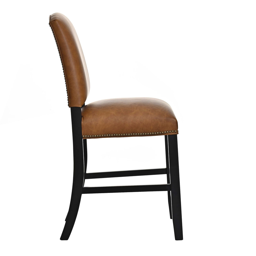 QW Amish Norman Upholstered Bar Chair