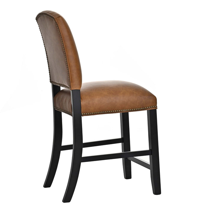 QW Amish Norman Upholstered Bar Chair