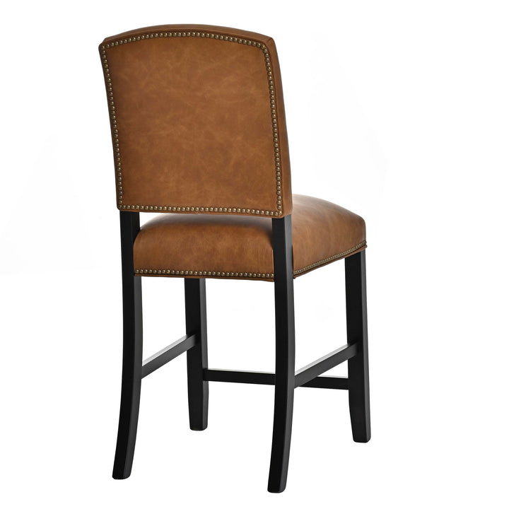 QW Amish Norman Upholstered Bar Chair