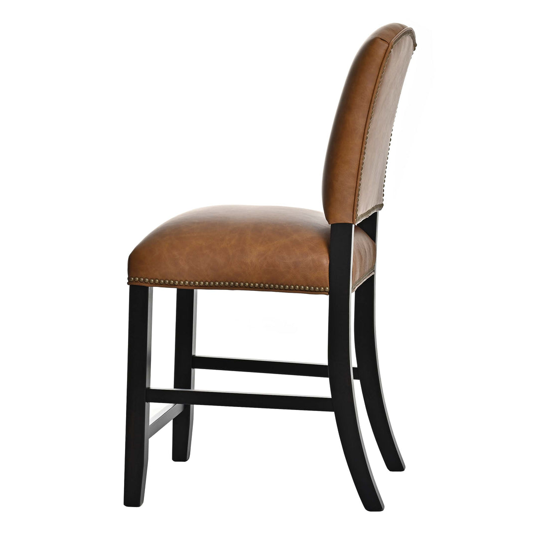 QW Amish Norman Upholstered Bar Chair