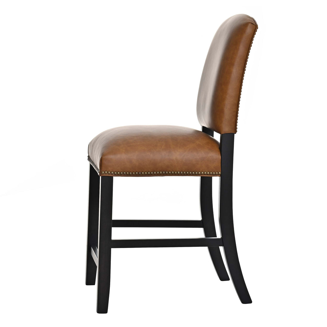 QW Amish Norman Upholstered Bar Chair