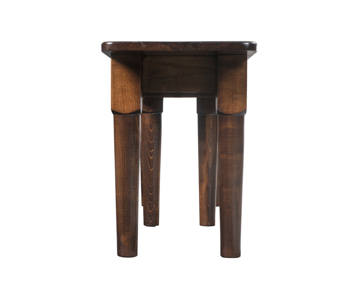 Plain Round Leg Bench