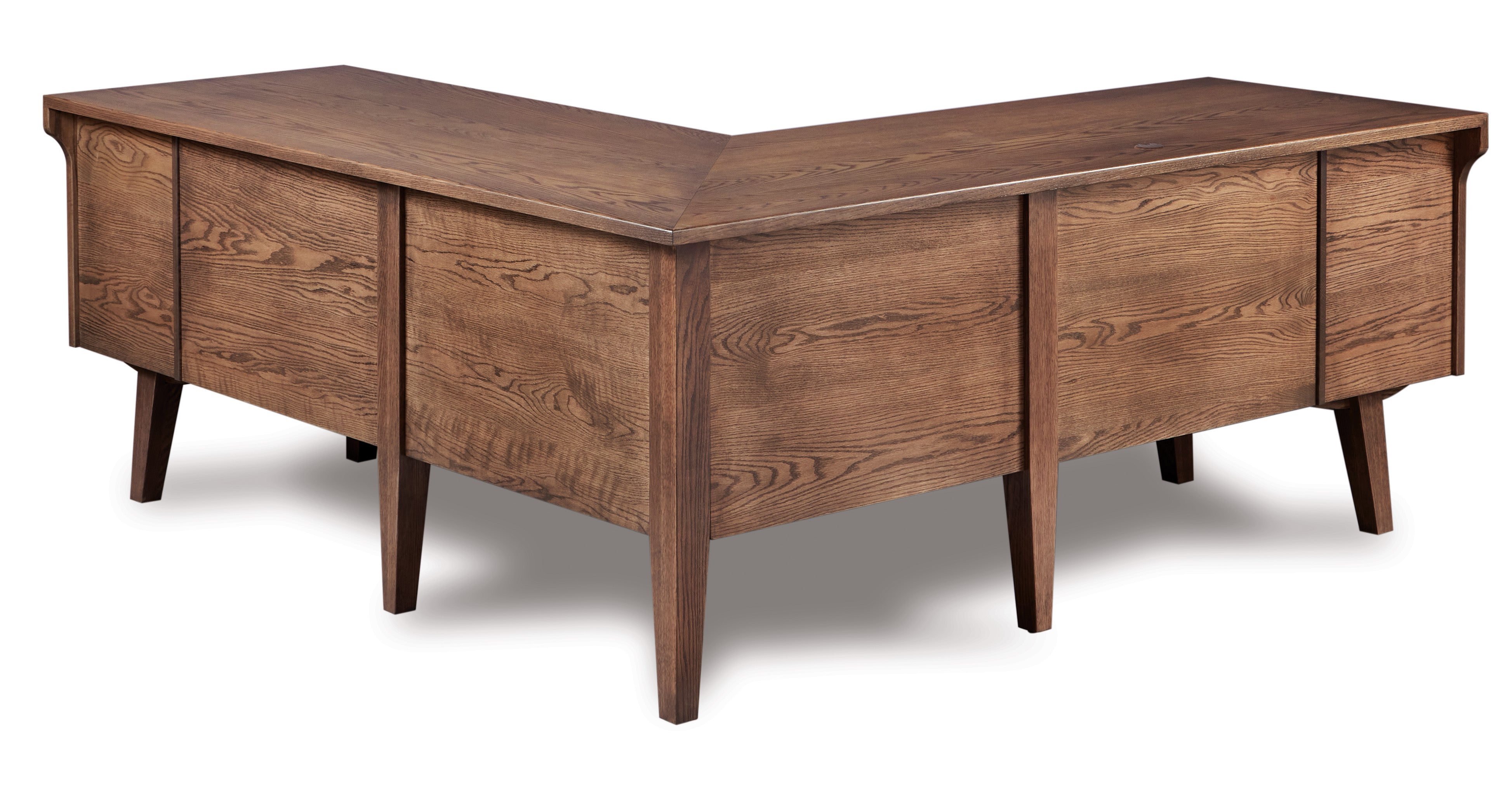 QW Amish Marina L-Shape Desk - Thumbnail 2