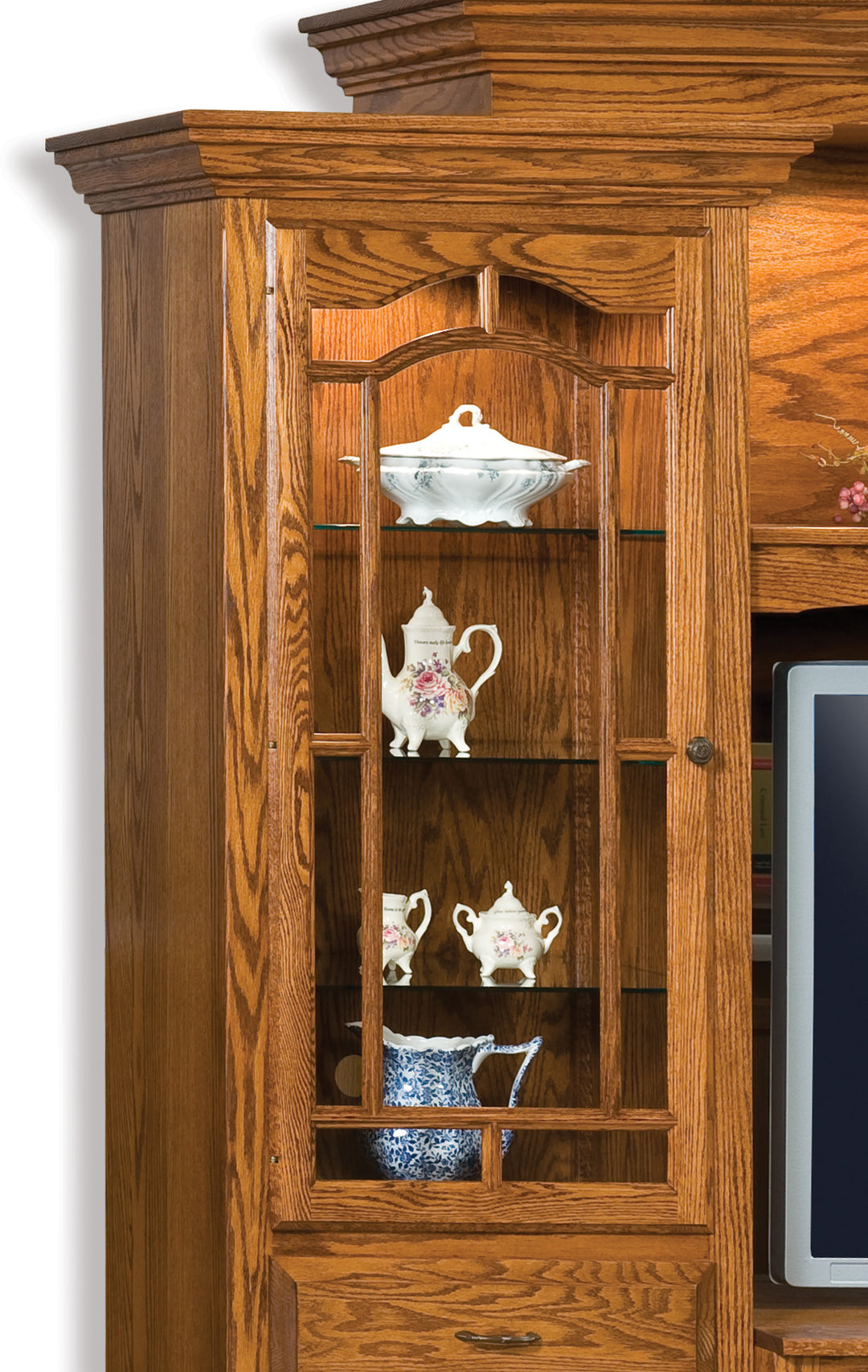 QW Amish Hoosier Wall Unit