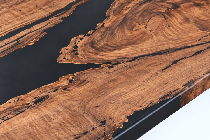 Midnight Encased Epoxy Table