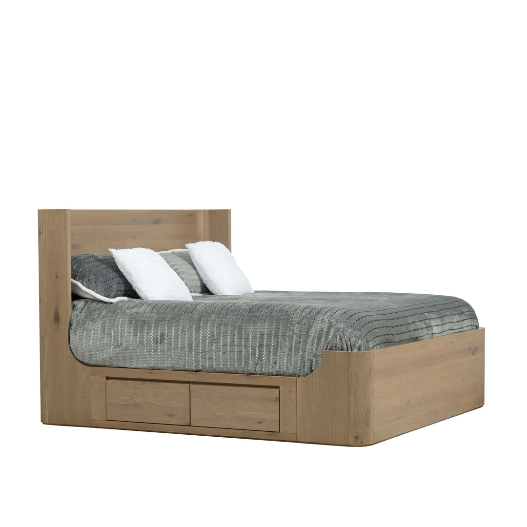 QW Amish Fjord Storage Bed