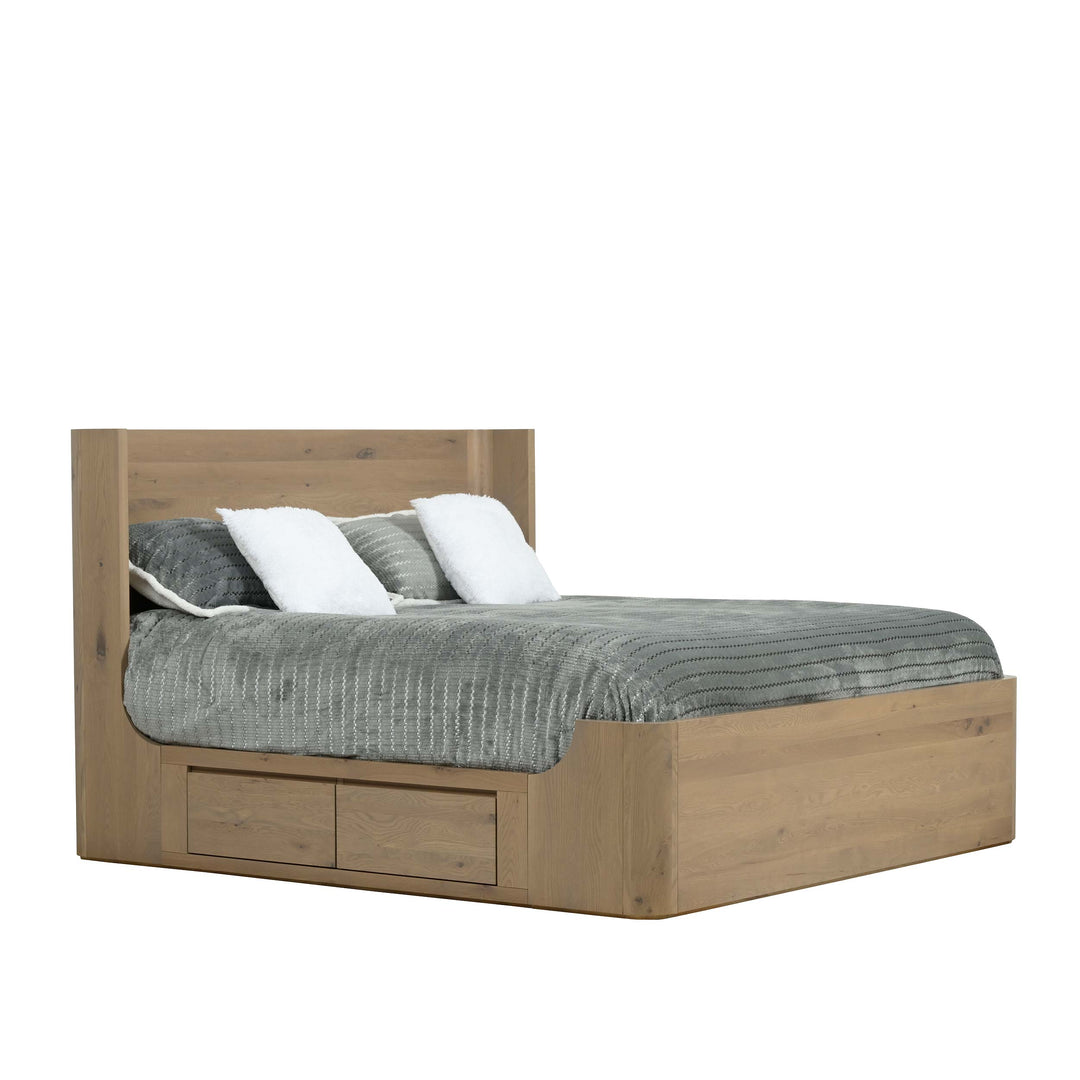 QW Amish Fjord Storage Bed