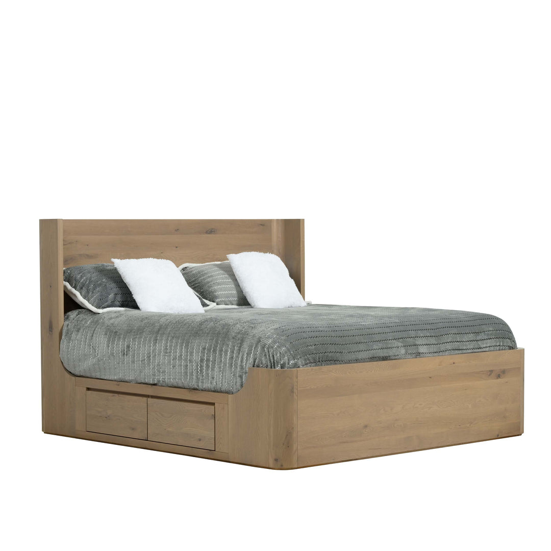 QW Amish Fjord Storage Bed