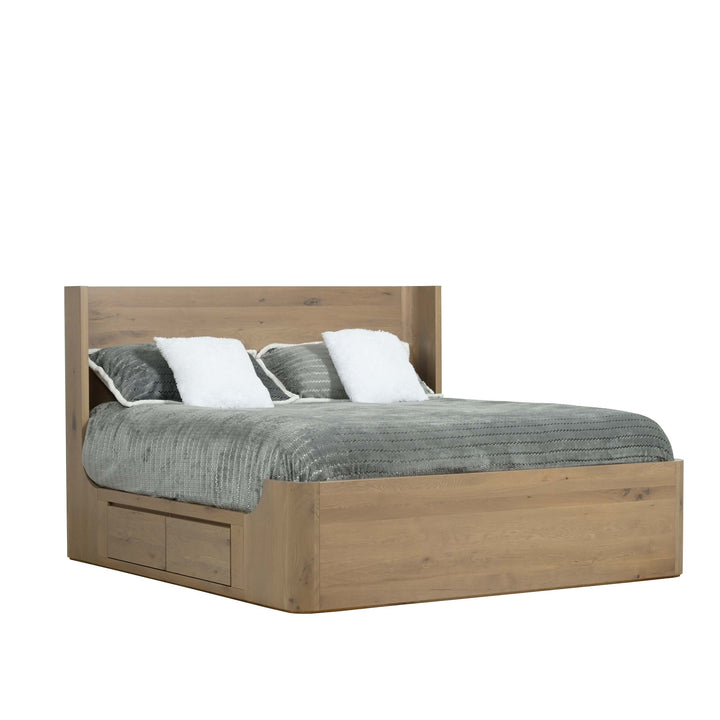 QW Amish Fjord Storage Bed