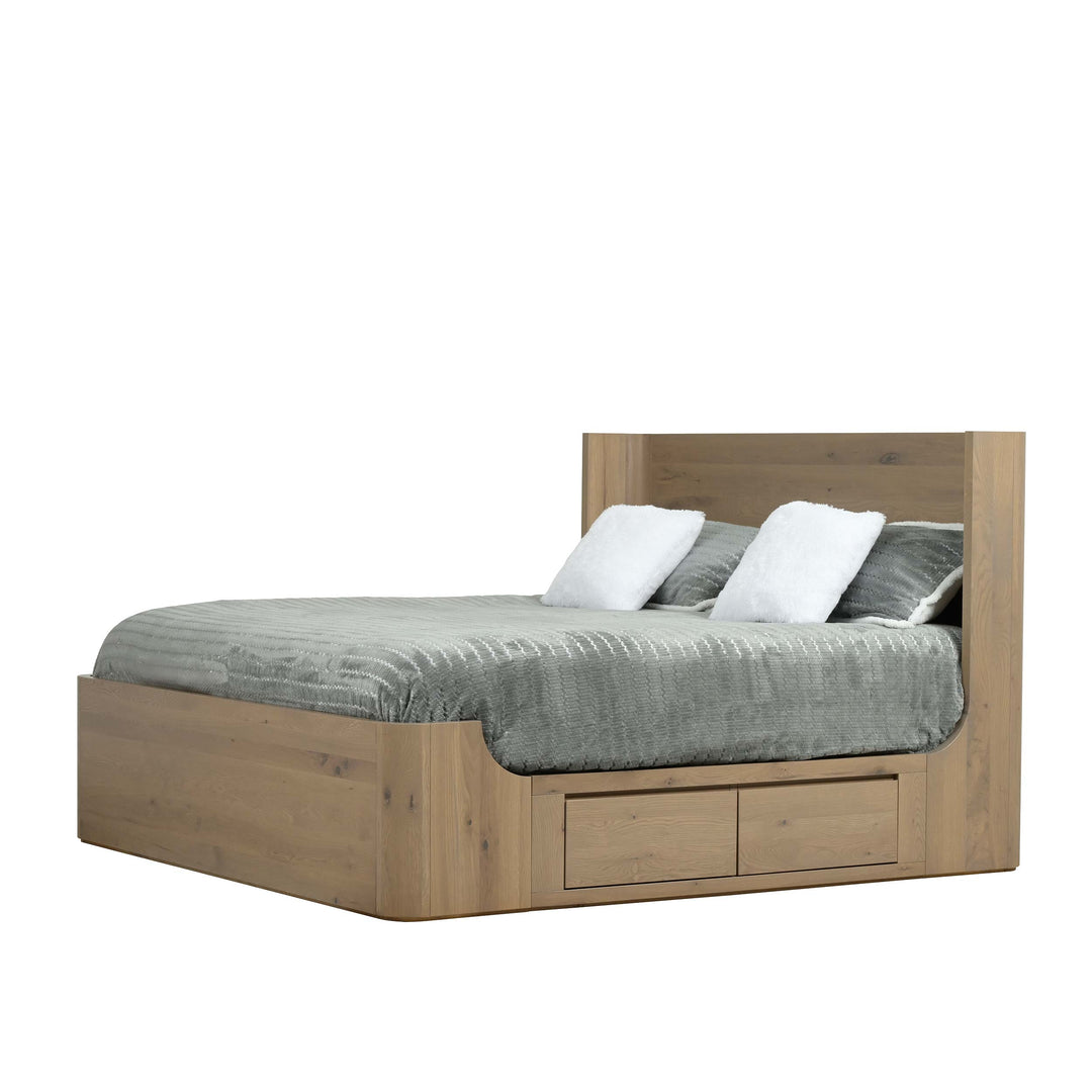 QW Amish Fjord Storage Bed