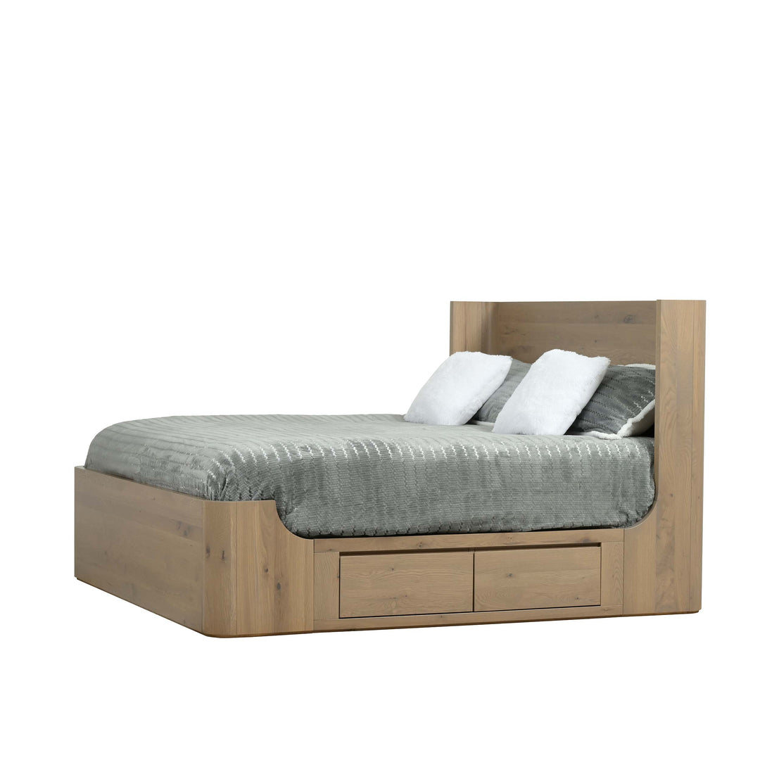 QW Amish Fjord Storage Bed