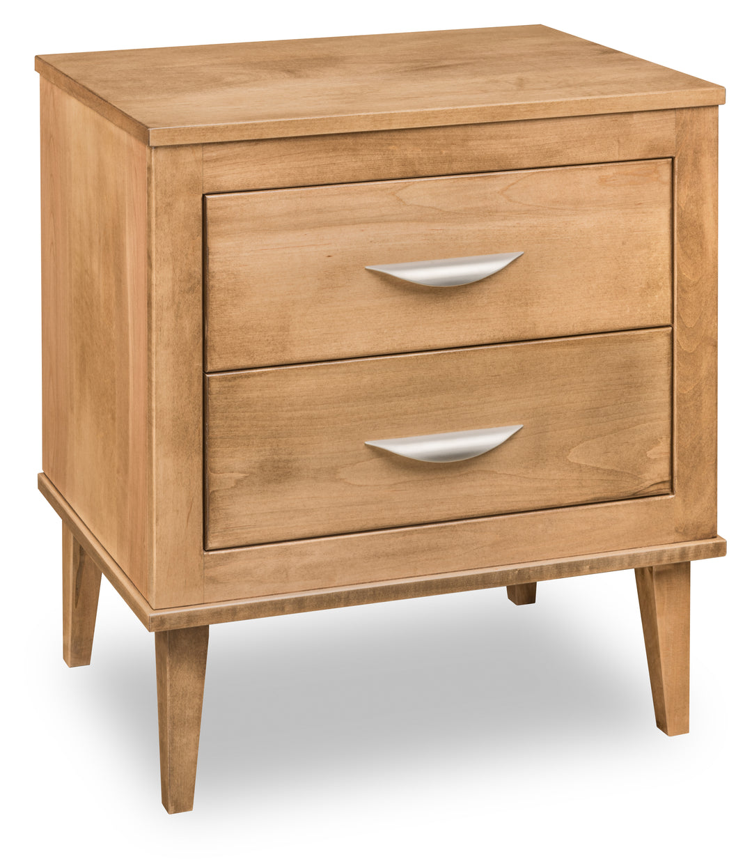 QW Amish Florence 2 Drawer Nightstand