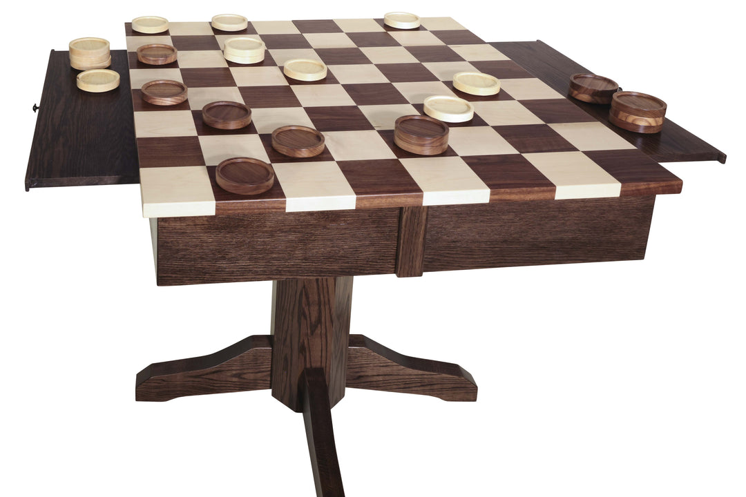 QW Amish Libby Game Table w/ Jumbo Pieces