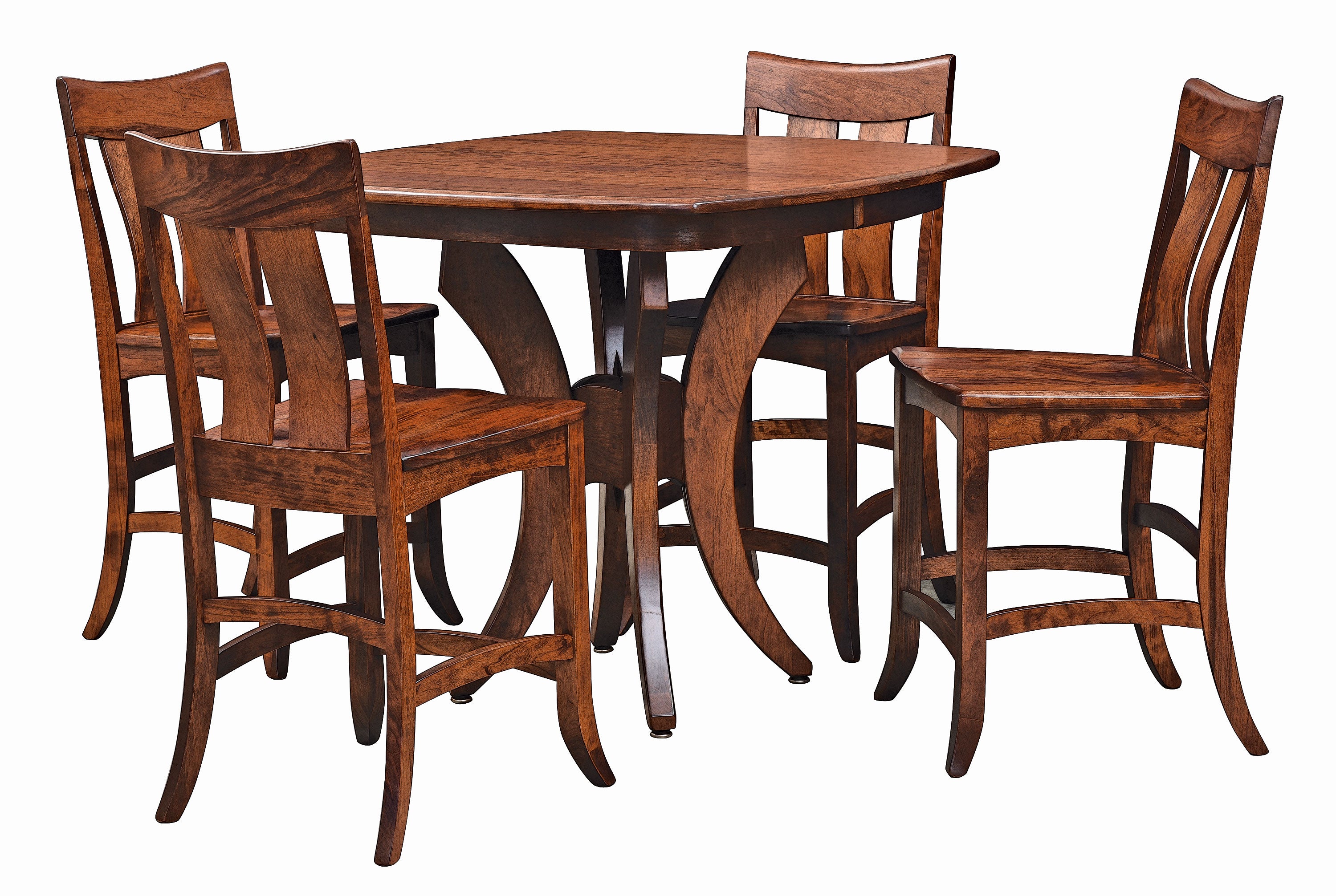 QW Amish Galveston G-2 Bar Chair - Thumbnail 4