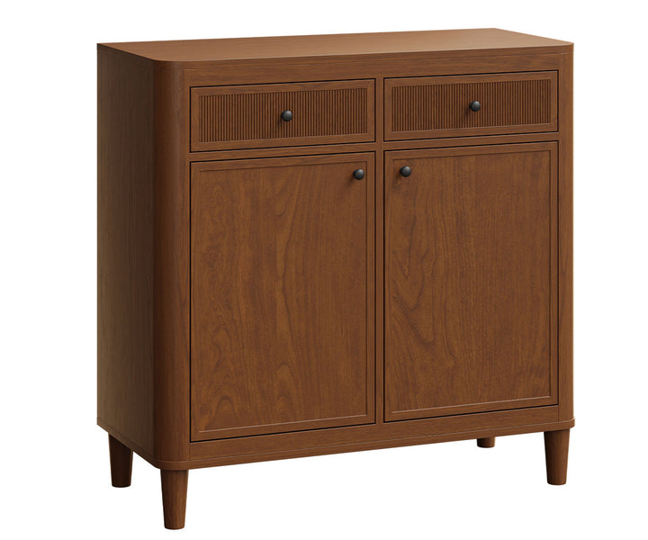 QW Amish Millhall Coffee Bar w/ Optional Hutch