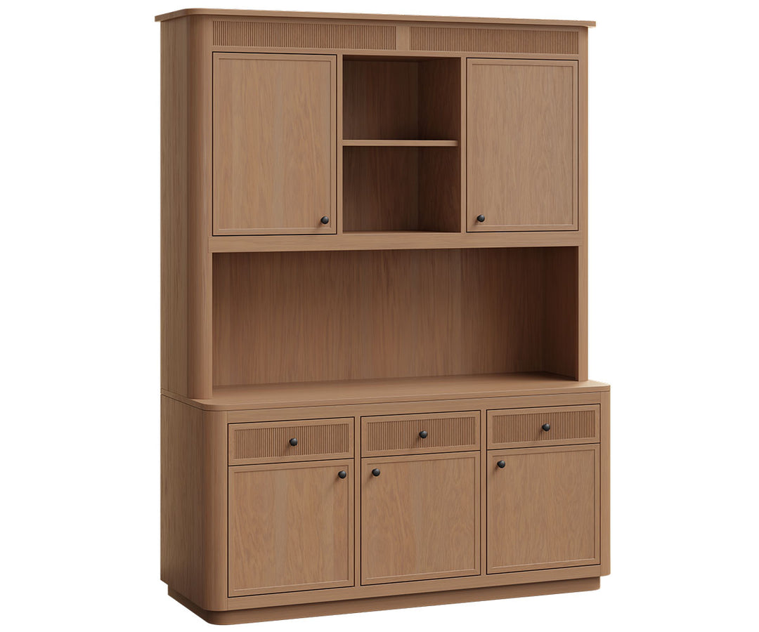 QW Amish Millhall Server & Optional Hutch