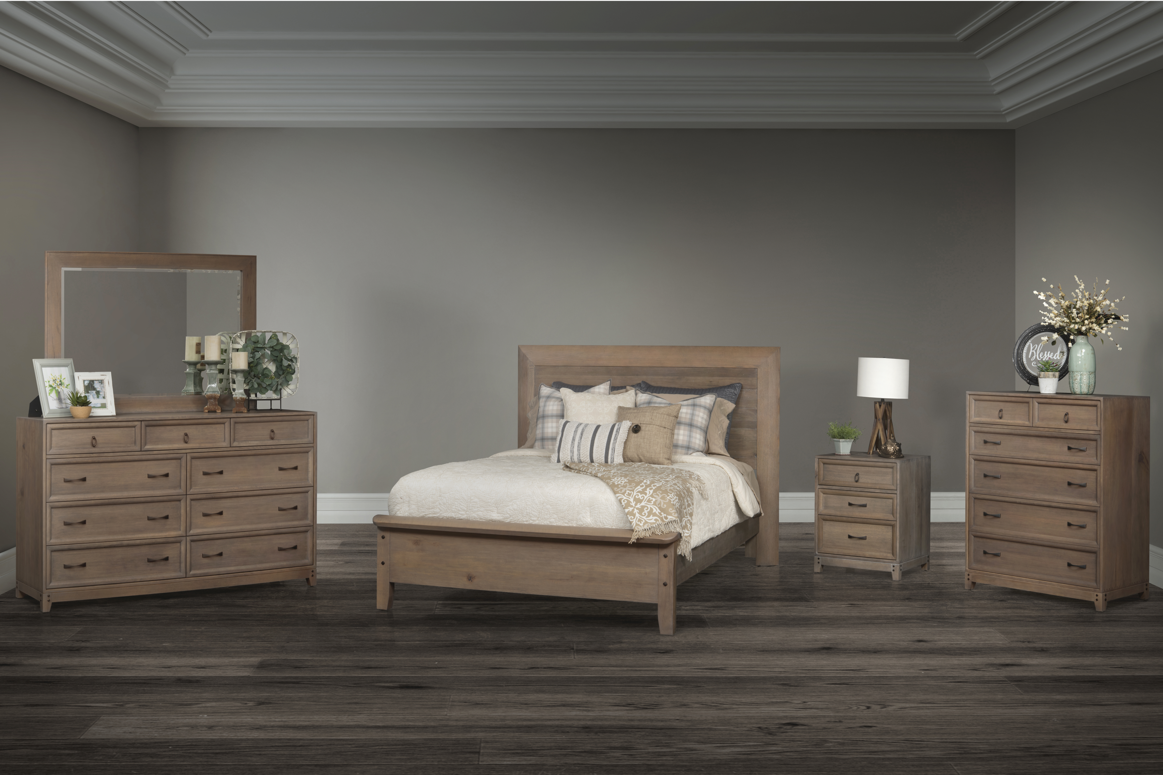 QW Amish Glendale Bed