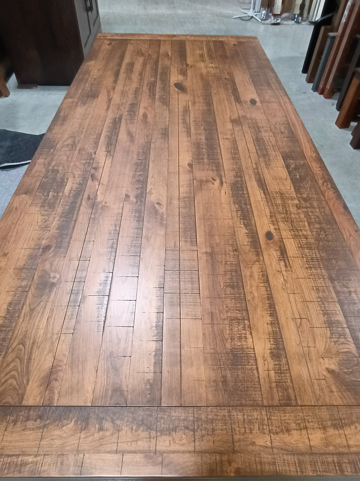 Clearance Omaha Saw Marked 48x108 Solid Top Table
