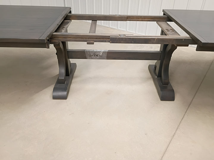 Clearance Franklin 48x84 w/2-16"Lvs and 6 Jasper Side Chairs