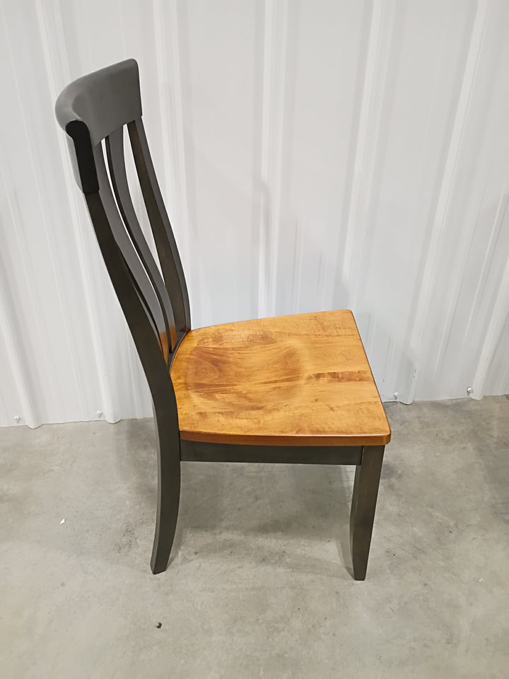 Clearance Dallas Brown Maple Side Chairs (set of 4)