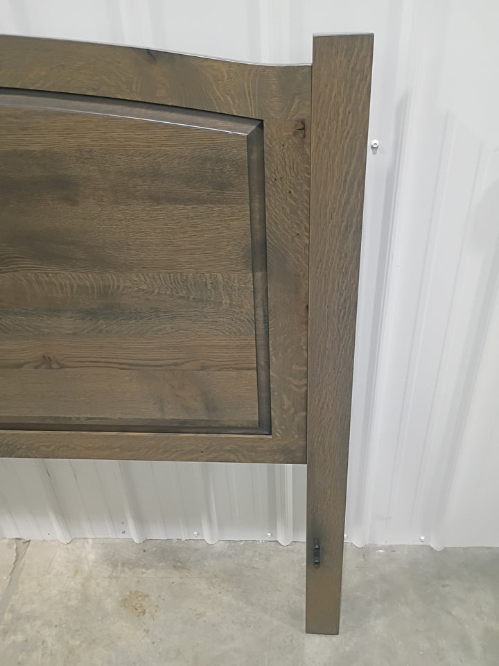 Clearance Charlotte King Headboard Only in Rustic QSWO
