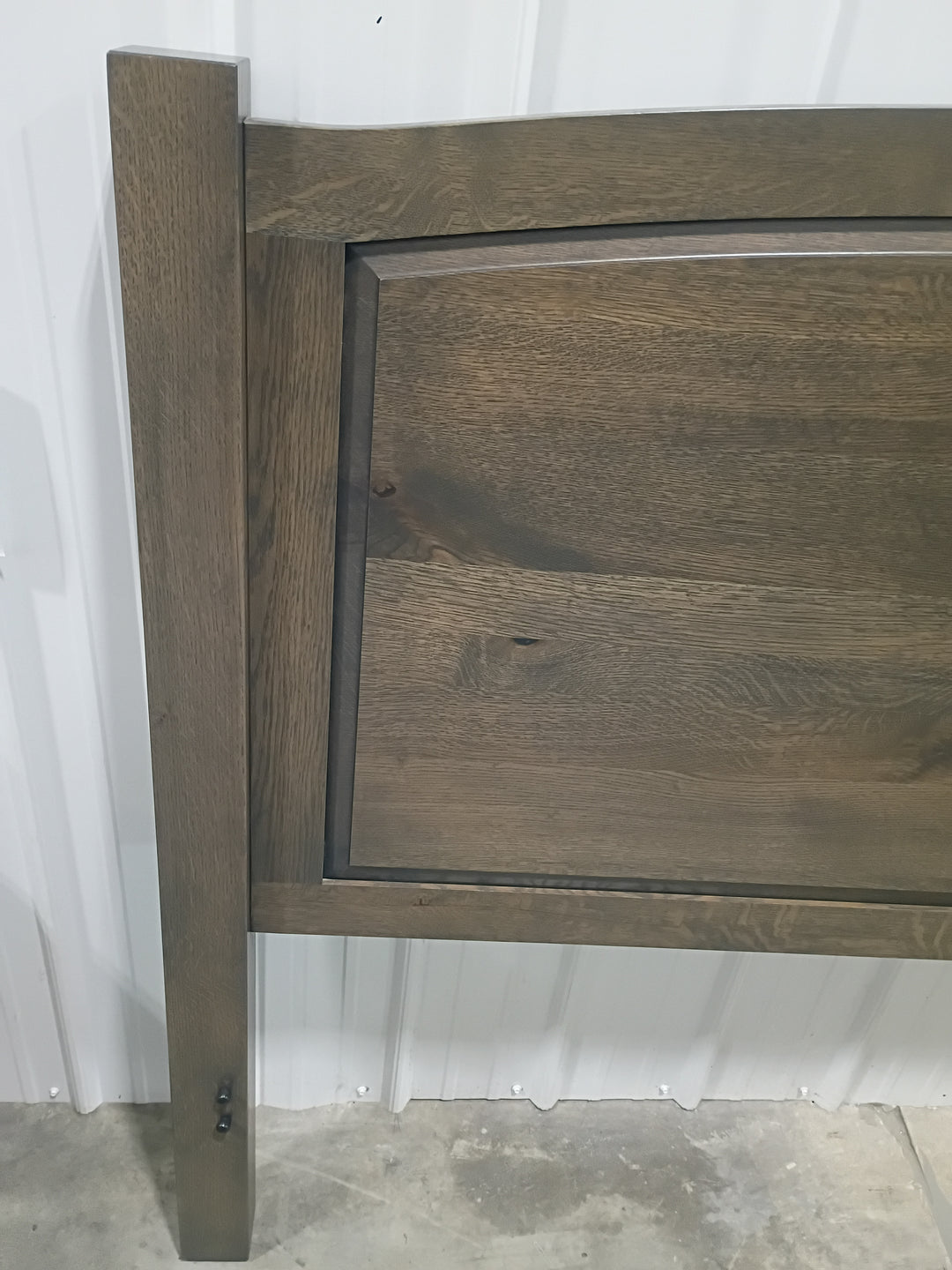 Clearance Charlotte King Headboard Only in Rustic QSWO